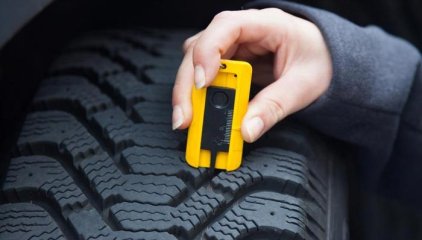 Перевірте глибину протектора шин перед зимою