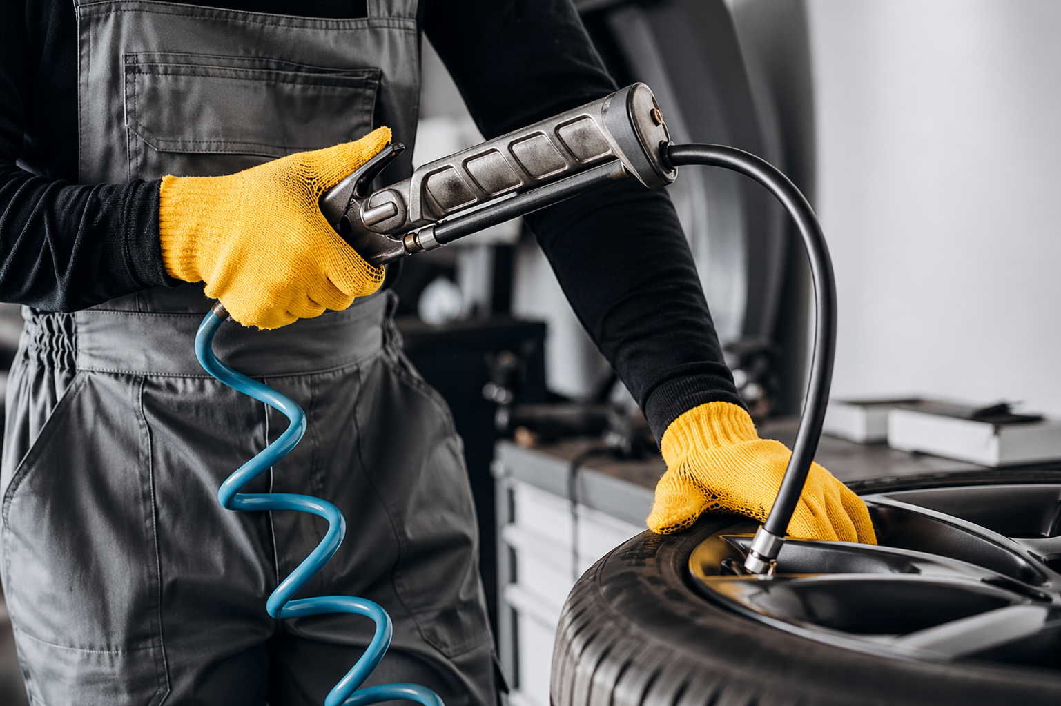 Переваги накачування шин азотом